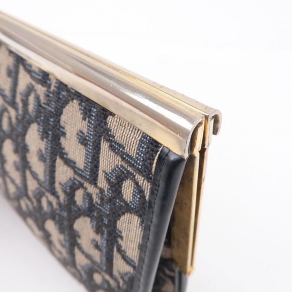 💎✨BEAUTIFUL✨💎 Authentic Christian Dior Trotter Clasp Clutch - Picture 11 of 14